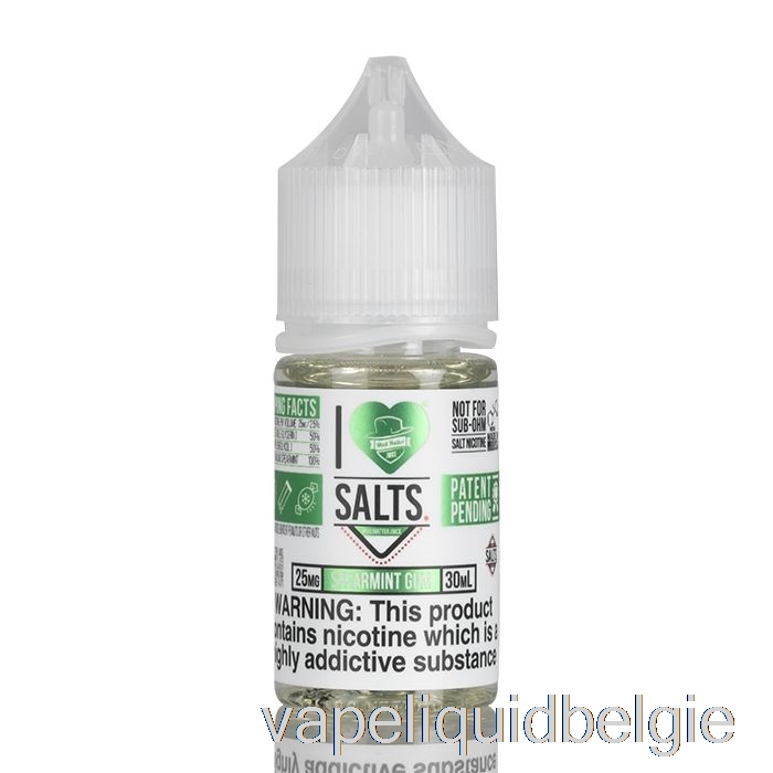 Vape België Groene Muntgom - Ik Hou Van Zouten - 30ml 25mg